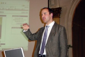 Vlad presenting at WBE2007
